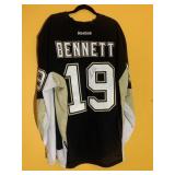 AUTOGRAPHED JERSEY BENNETT NUMBER 19