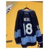 XXL REEBOK AUTOGRAPHED NEAL JERSEY