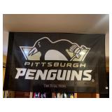 PENGUINS FLAG 35X60