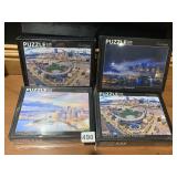 4 NEW PUZZLES IN BOX OF PITTSBURGH SEALED BOXES