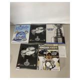 STANLEY CUP CHAMPIONS OFFICIAL PROGRAM SIGNED ON