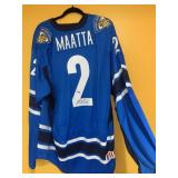 MAATTA JERSEY NUMBER 2 SIGNED FINLAND