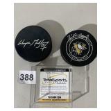 AUTOGRAPHED HOCKEY PUCK GRETZKY HOCKEY PUCK W/