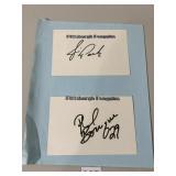 TWO PENGUIN AUTOGRAPHS