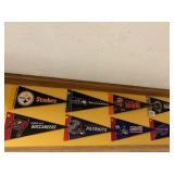 16 MINI FLAGS STEELERS, GIANTS, BILLS, ETC.