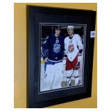 FRAMED PICTURE FLEURY BEFORE GAME PICTURE WITH 58