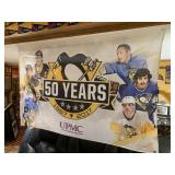 50 YEARS UPMC LIFE CHANGING MEDICINE FLAG 60" W X