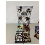 4 PUCK DROP MAGAZINES, CAPITALS VS PENS NEW