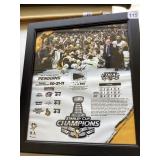 2017 STANLEY CUP FINALS PIECE OF GAME USED PUCK