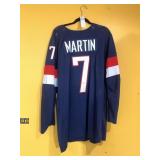 MARTIN # 7 JERSEY HAS STAIN