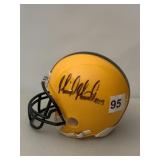 SIGNED MINI HELMET SIGNED #23 COA