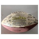 STEELERS 2001 AFC CHAMPIONS SIGNED FOOTBALL