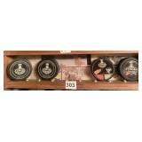 (4) STANLEY CUP FINALS HOCKEY PUCKS