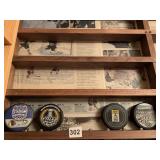 (4) STANLEY PLAYOFF HOCKEY PUCKS