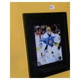 FLEURY NUMBER 29 NUMBER 13 FRAMED PHOTO ACTION