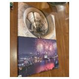 PITTSBURGH PHOTOGRAPHS ON CANVAS 16 X 20 -