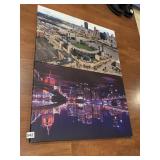 TWO SCENES BALL PARK AND NIGHT SCENE