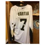 MARTIN SIGNED JERSEY REEBOK NUMBER 7