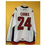 JERSEY SPITFIRES #24 COOKE CHL REEBOK 2 X