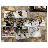 9 PHOTOGRAPHS 8 X 10 HOCKEY PLAYERS IN ACTION