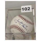 JOSH J HARRISON BALL SIGNED HIS TRADITIONAL WAY