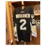 NISKANEN NUMBER 2 REEBOK SIGNED JERSEY