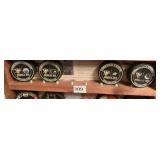 4 OFFICIAL ARM-UP PUCKS