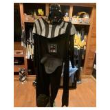 ADULT DARK VADAR COSTUME W/ WAND