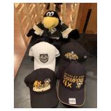 PENS PUPPET STANLEY CUP HATS 4 TOTAL