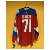 RUSSIA WORLD CUP MALKIN #71 JERSEY XXL