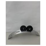 LETï¿½S GO PENS ALUMINUM PUCK DISPLAY