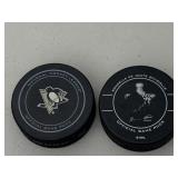 PENS OFFICIAL GAME PUCK