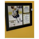 MARIO LEMIEUX RETURNS 2000 COMMEMORATIVE FRAMED