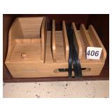 ANTPO NIGHTSTAND ORGANIZER USB PLUGS