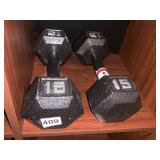 HAND WEIGHTS 15LBS