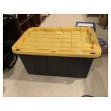 CONTRACTOR STORAGE BIN WITH RODS