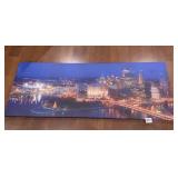 PITTSBURGH AT NIGHT 15X40 NOVAKOWSKI