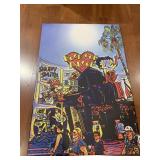 BETTY BOOP ON CANVAS 24" X 16 BY DANIEL