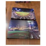 PNC PARK FIREWORKS NIGHT ON CANVAS BY DANIEL