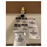 ICE BURGH AND ASSORTED PENS PATCHES