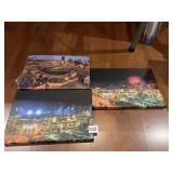 PITTSBURGH PRINTS ON CANVAS 12" X 8" BY DANIEL