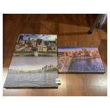 GROUP OF 3 SCENES OF OUR GREAT CITY BY DANIEL
