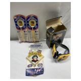 AMF PIRATES HEADPHONES FAN TWO SEALED 1986