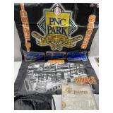 PNC PARK FLAG PIRATES CARDBOARD SUNSHIELD ONE