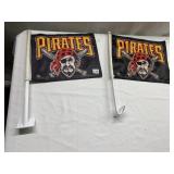 TWO PIRATES CAR FLAGS