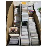 BOX CONTAINING FOOTBALL & BASEBALL PANINI