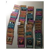 ASSORTED YUGIUH CARDS 1996 MOST SHOW CORNER WEAR
