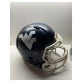 WEST VIRGINIA MOUNTAINEERS HELMET GAME USED