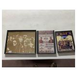 JOE LEWIS BOXING PRINT & WRESTLEMANIA PICTURE