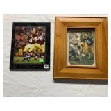 CURT COUSIN NFL PHOTO ON PLAQUE 13" X 10.5" &